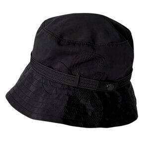 Coach Bucket Hat Black Signature C Logo Small Women Designer Packable Y2K Style